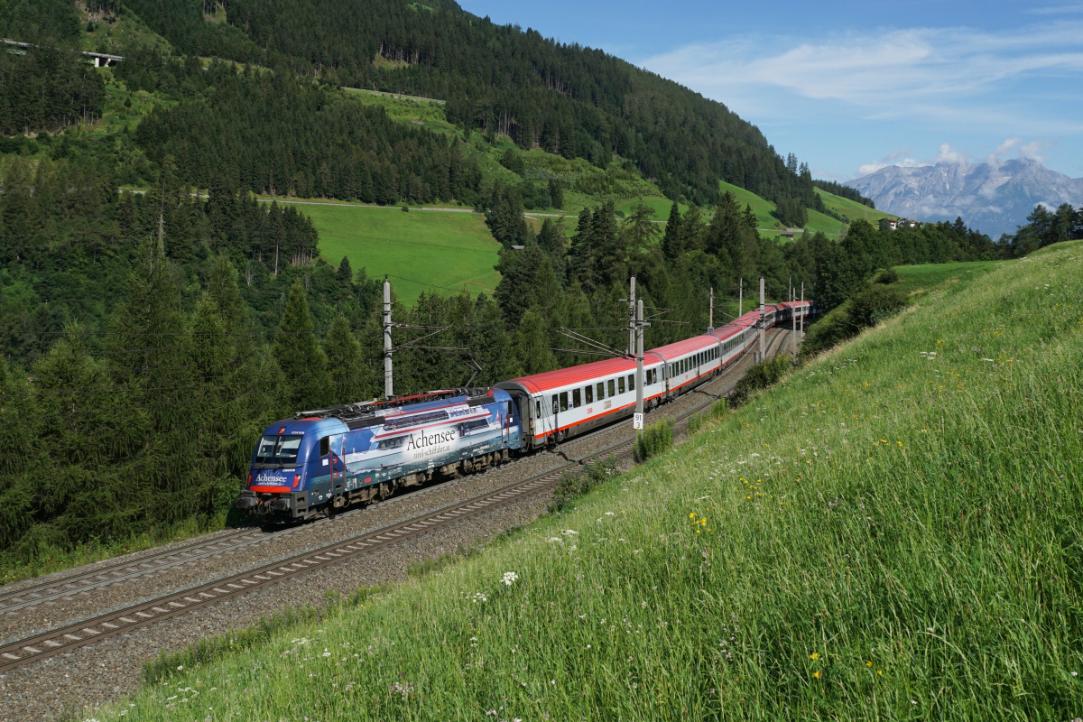 Matrei am Brenner, 24.07.2016, 09:46 ÖBB 1216 019-0 Achensee-Schiffahrt 08.jpg